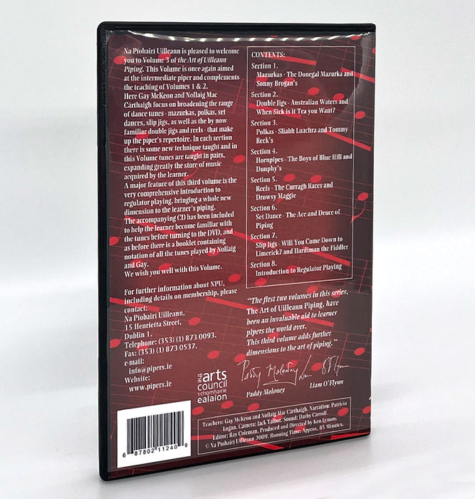 Art of Uilleann Piping 3 DVD